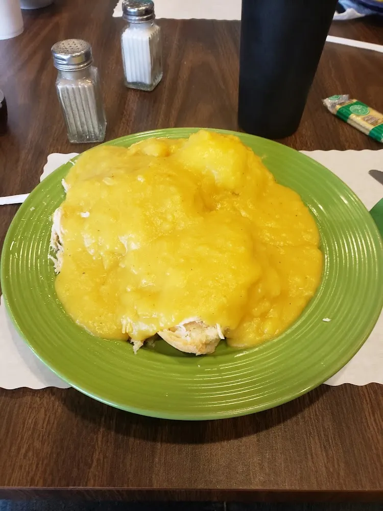 Cream Chicken on Biscuits